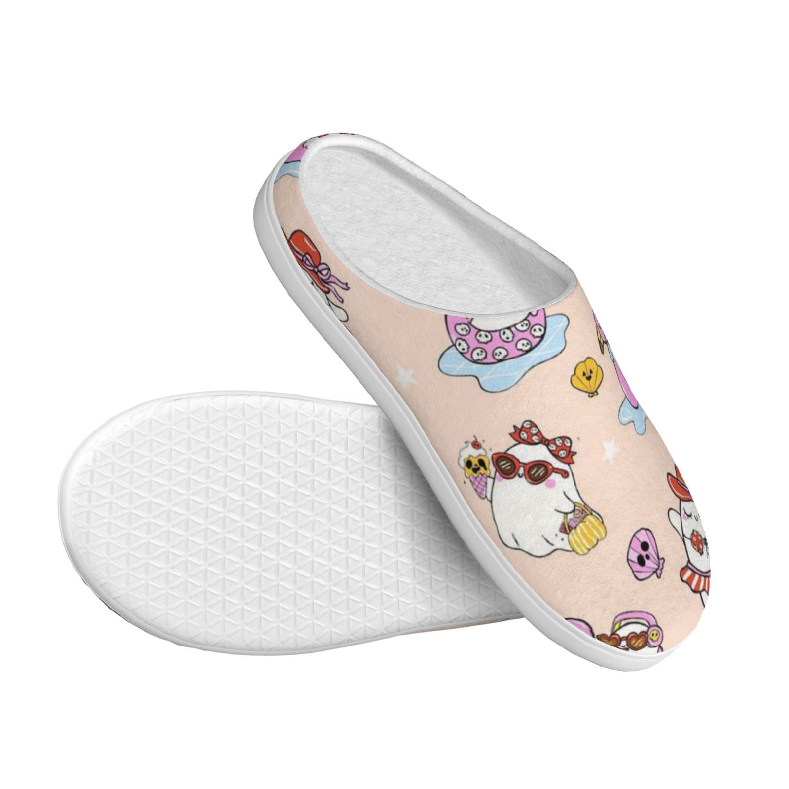 Adult TPR cotton slippers