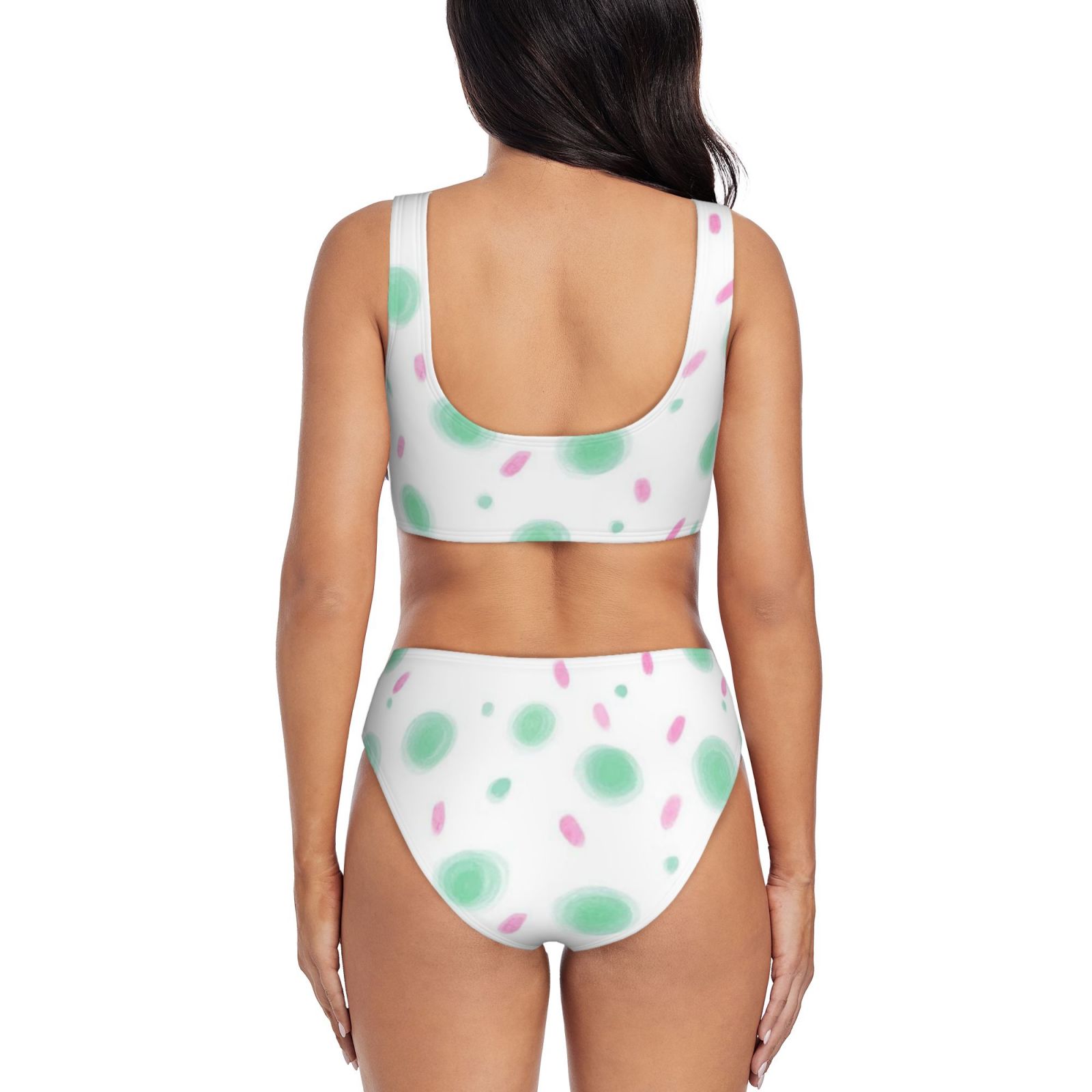 Women's two-piece cross bikini