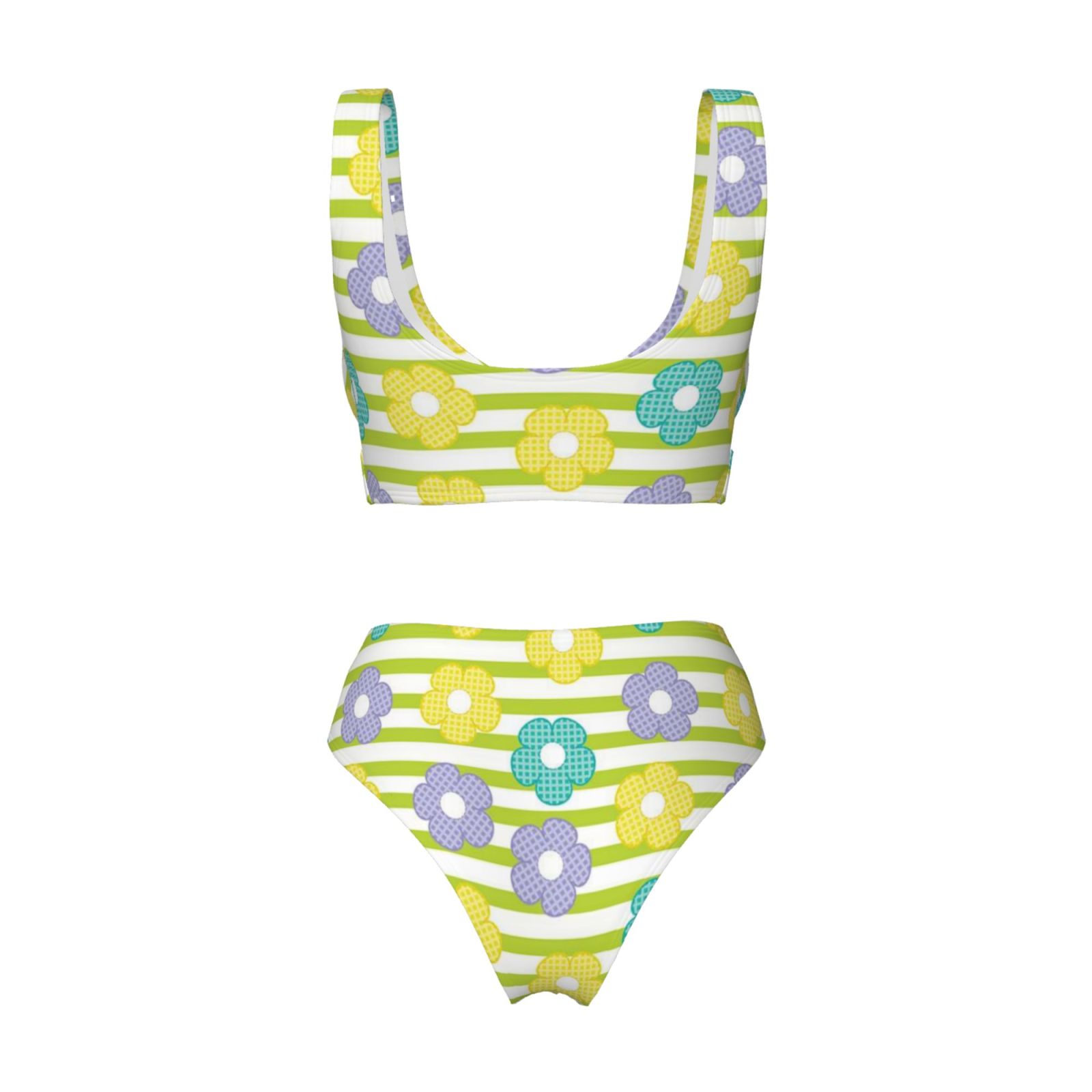 Women's two-piece cross bikini