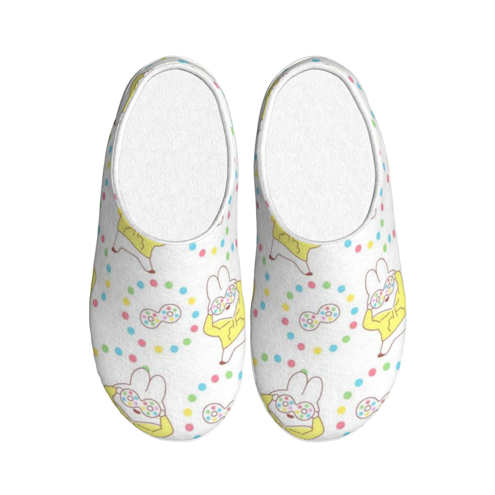 Adult TPR cotton slippers
