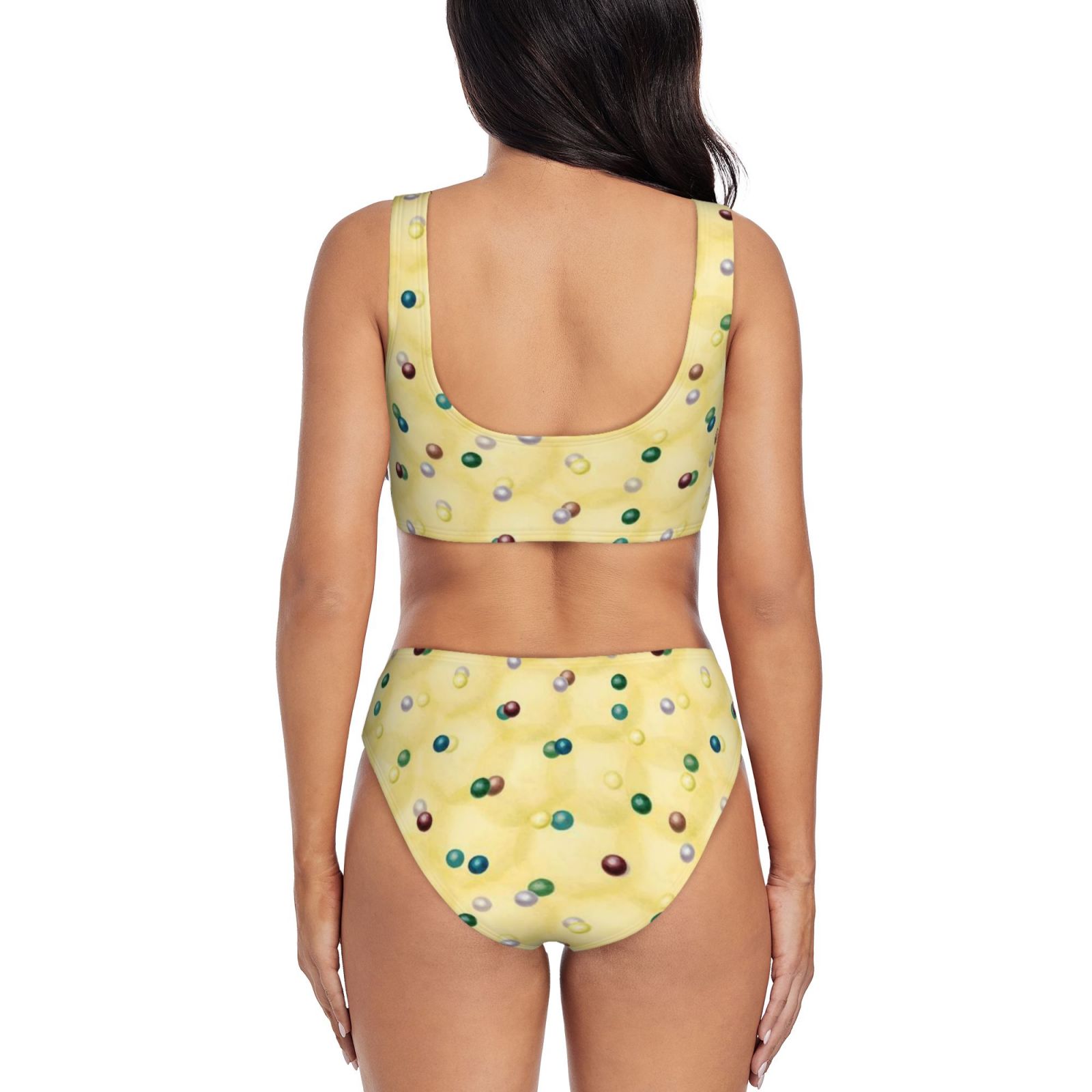 Women's two-piece cross bikini