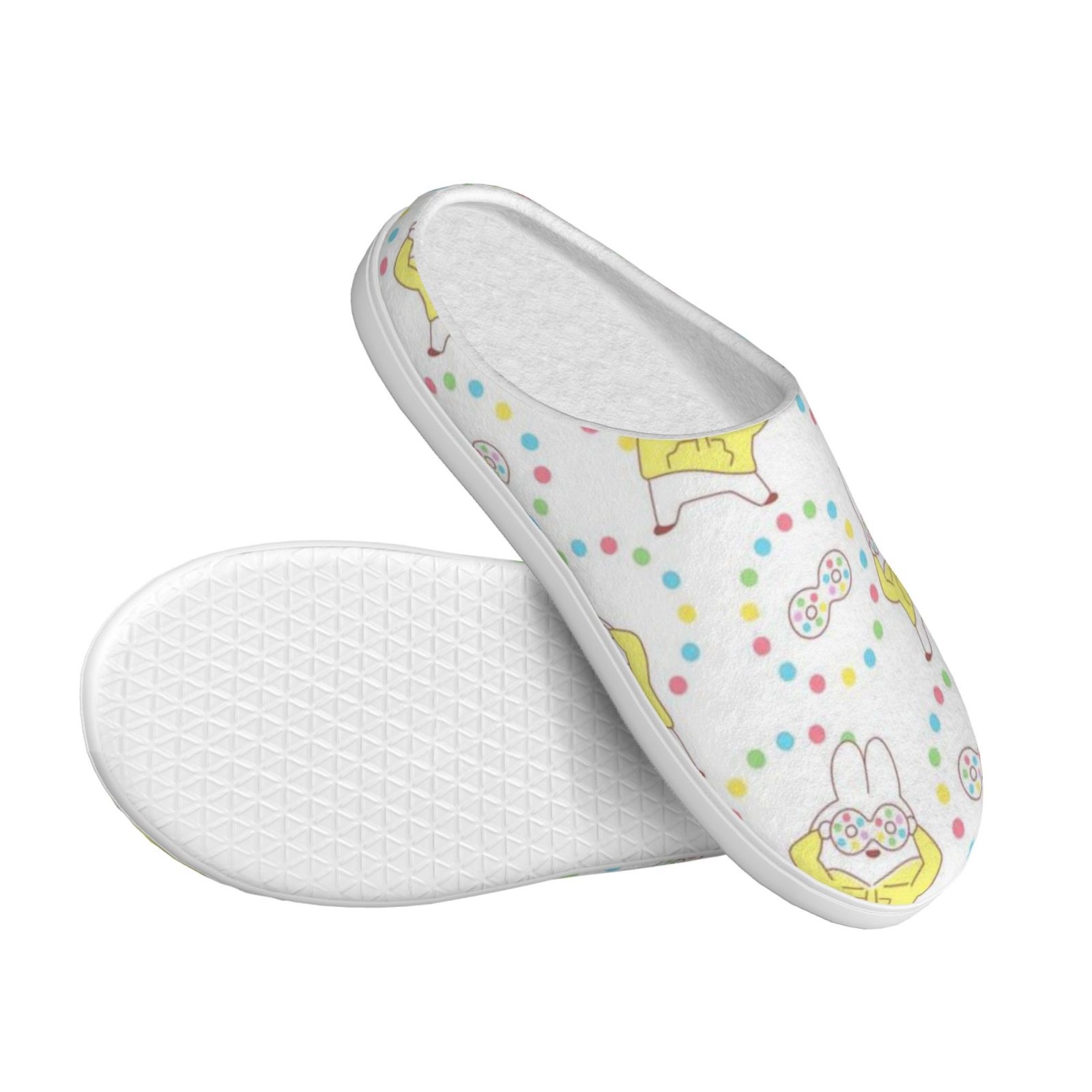 Adult TPR cotton slippers