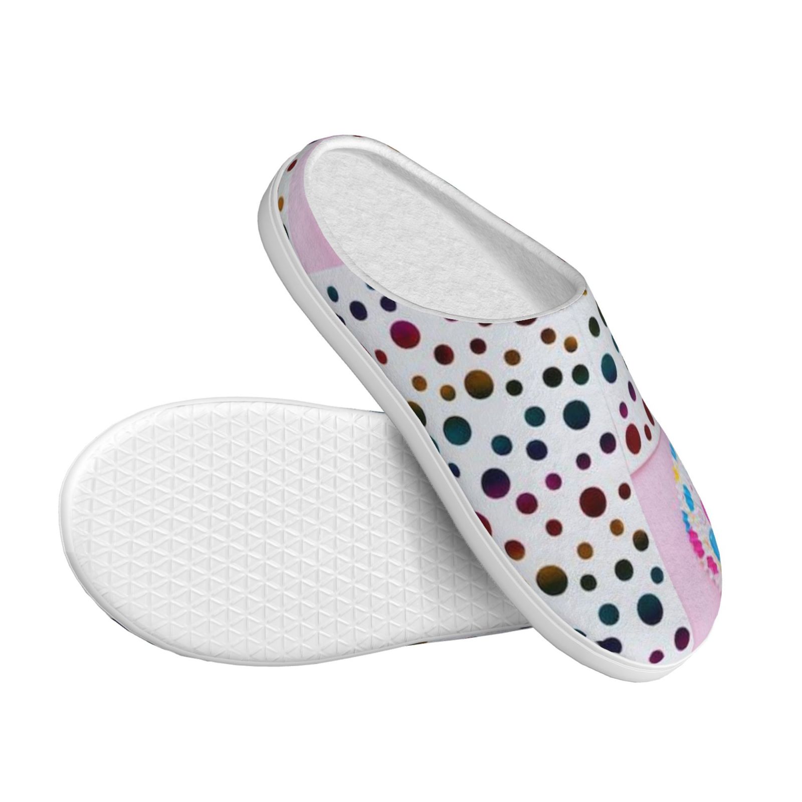 Adult TPR cotton slippers