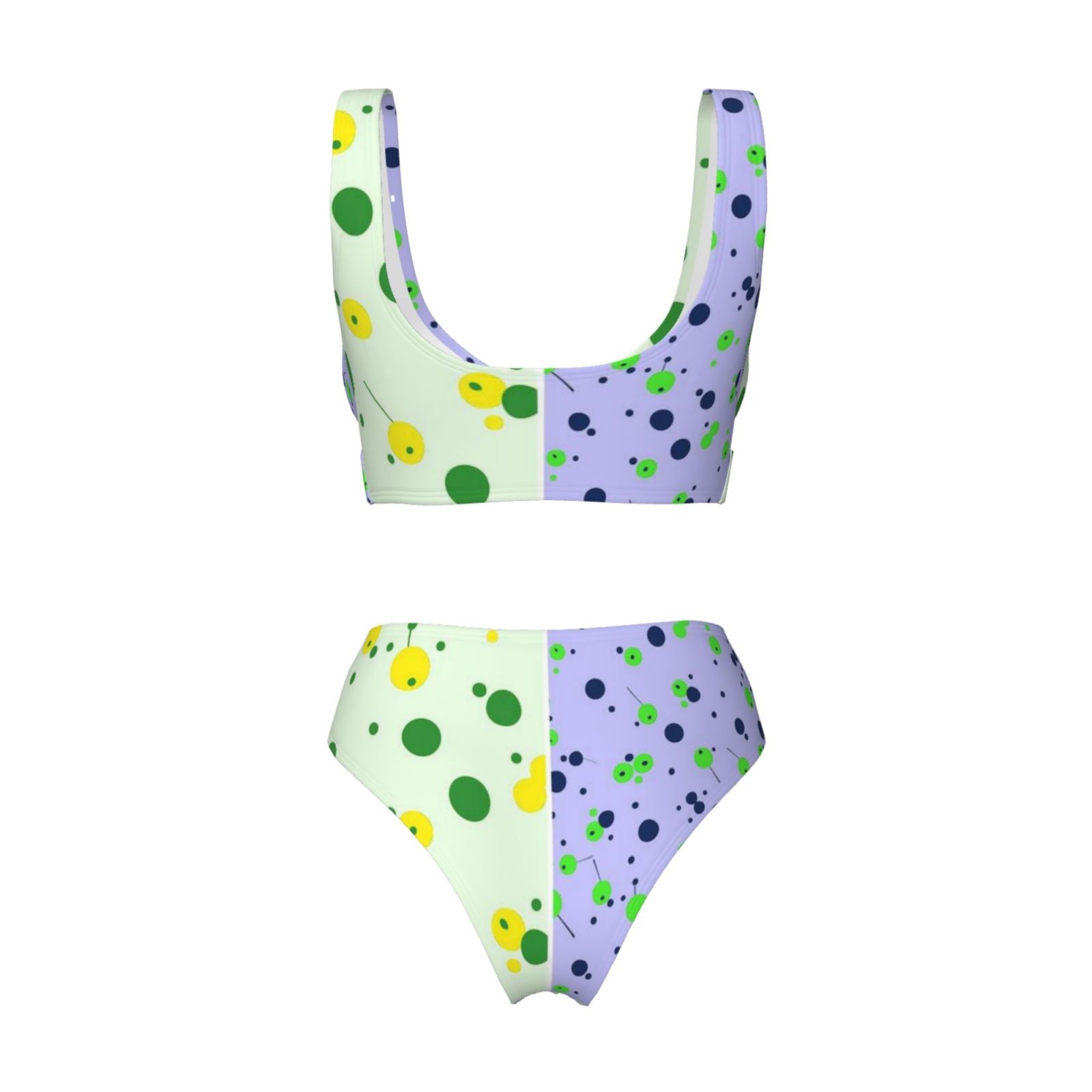 Women's two-piece cross bikini