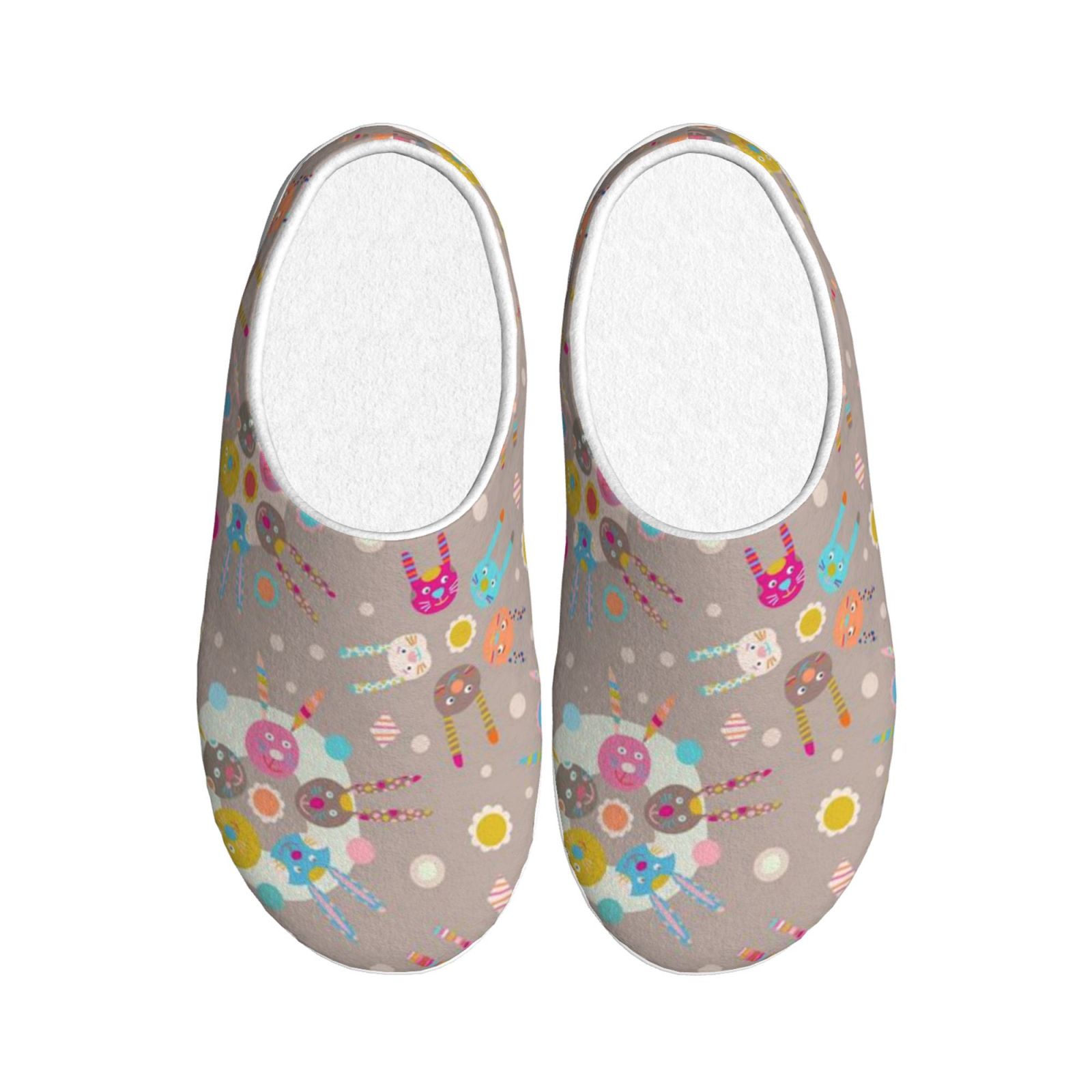 Adult TPR cotton slippers