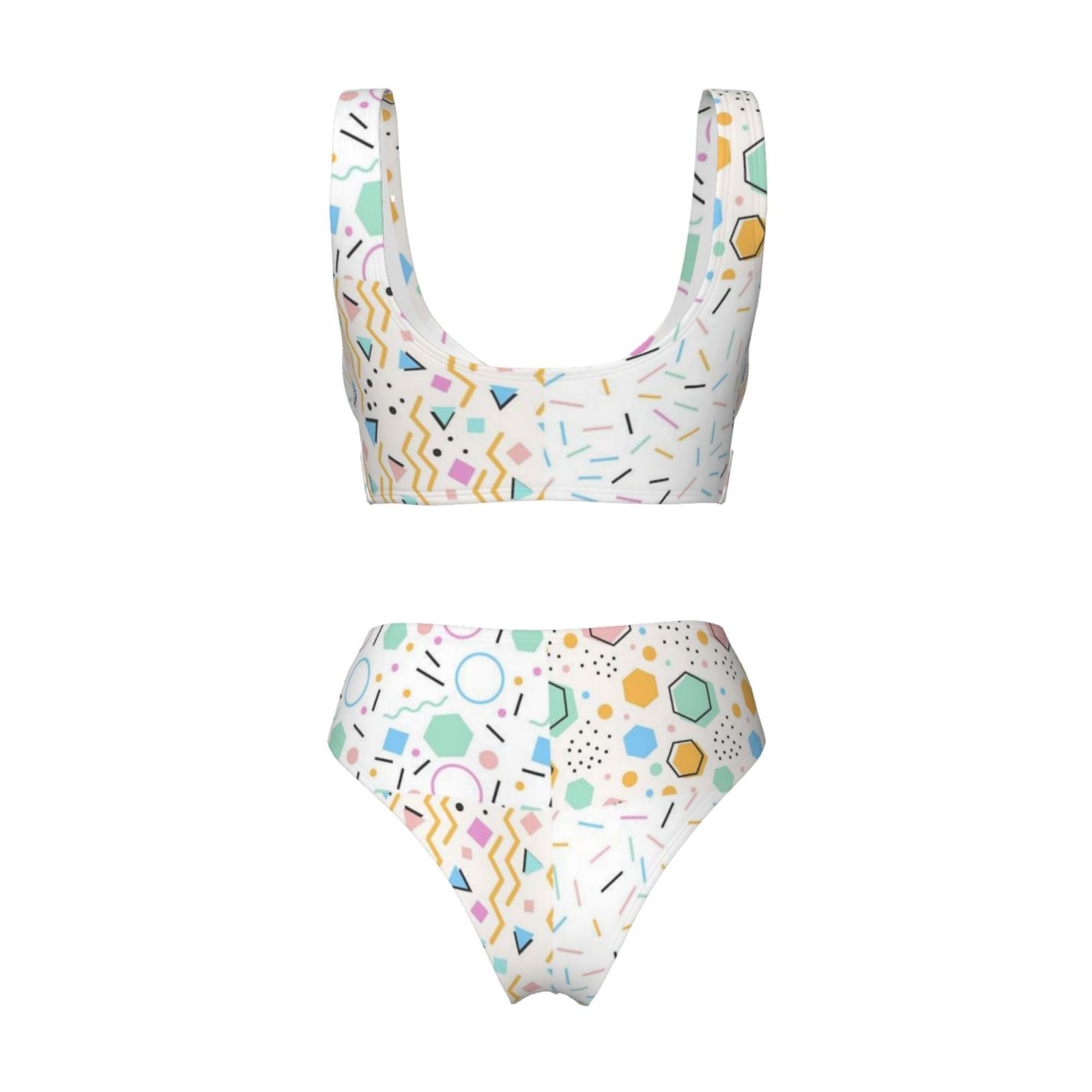 Women's two-piece cross bikini