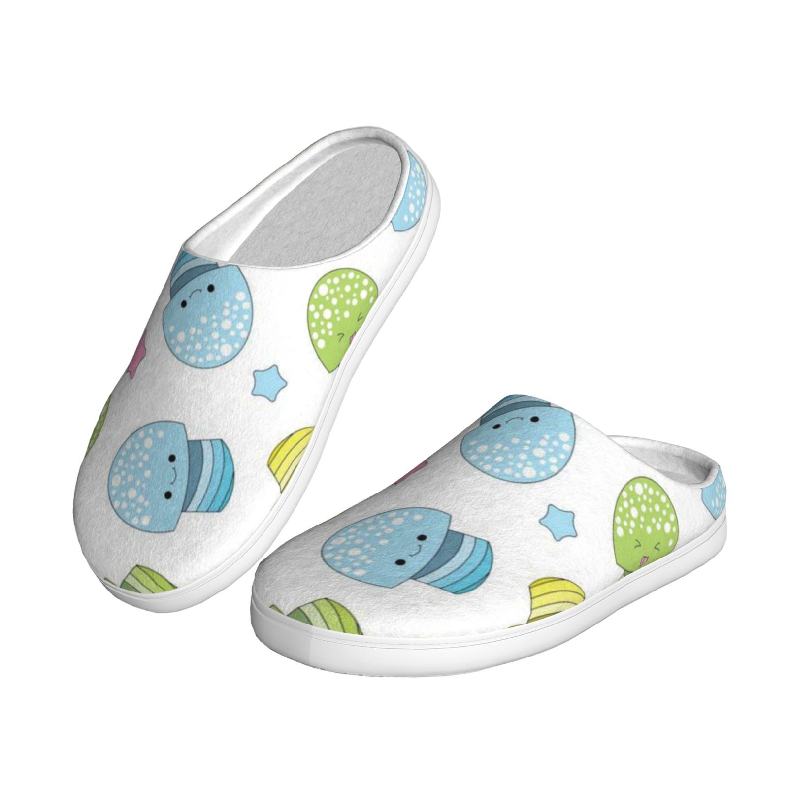 Adult TPR cotton slippers