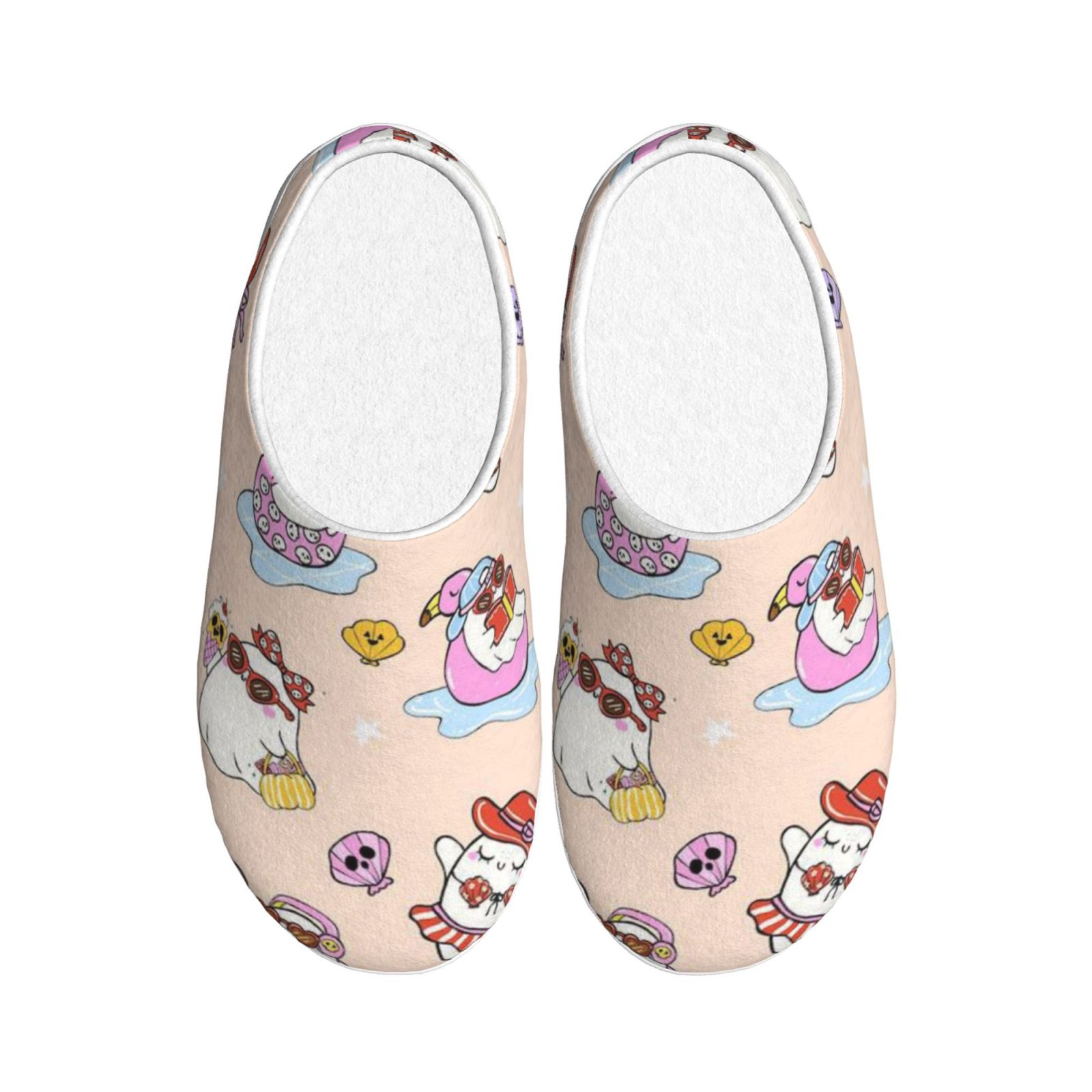 Adult TPR cotton slippers