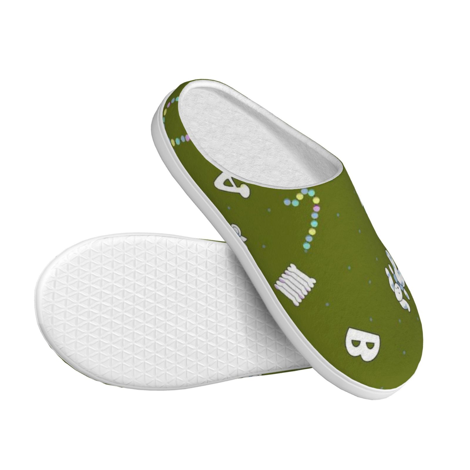 Adult TPR cotton slippers