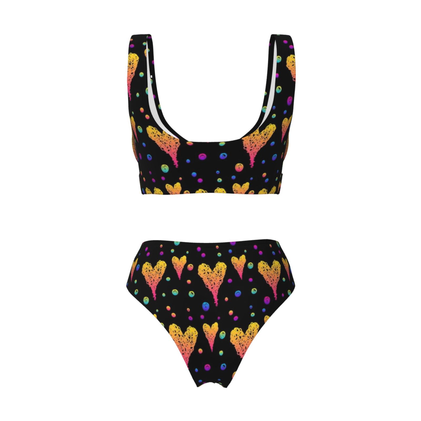 Women's two-piece cross bikini