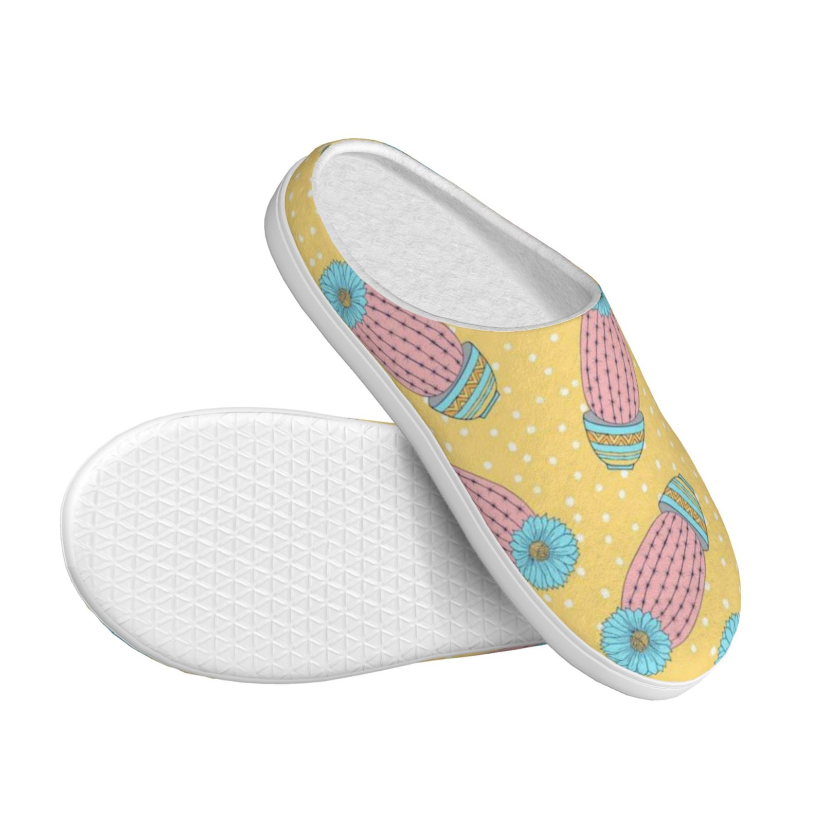Adult TPR cotton slippers