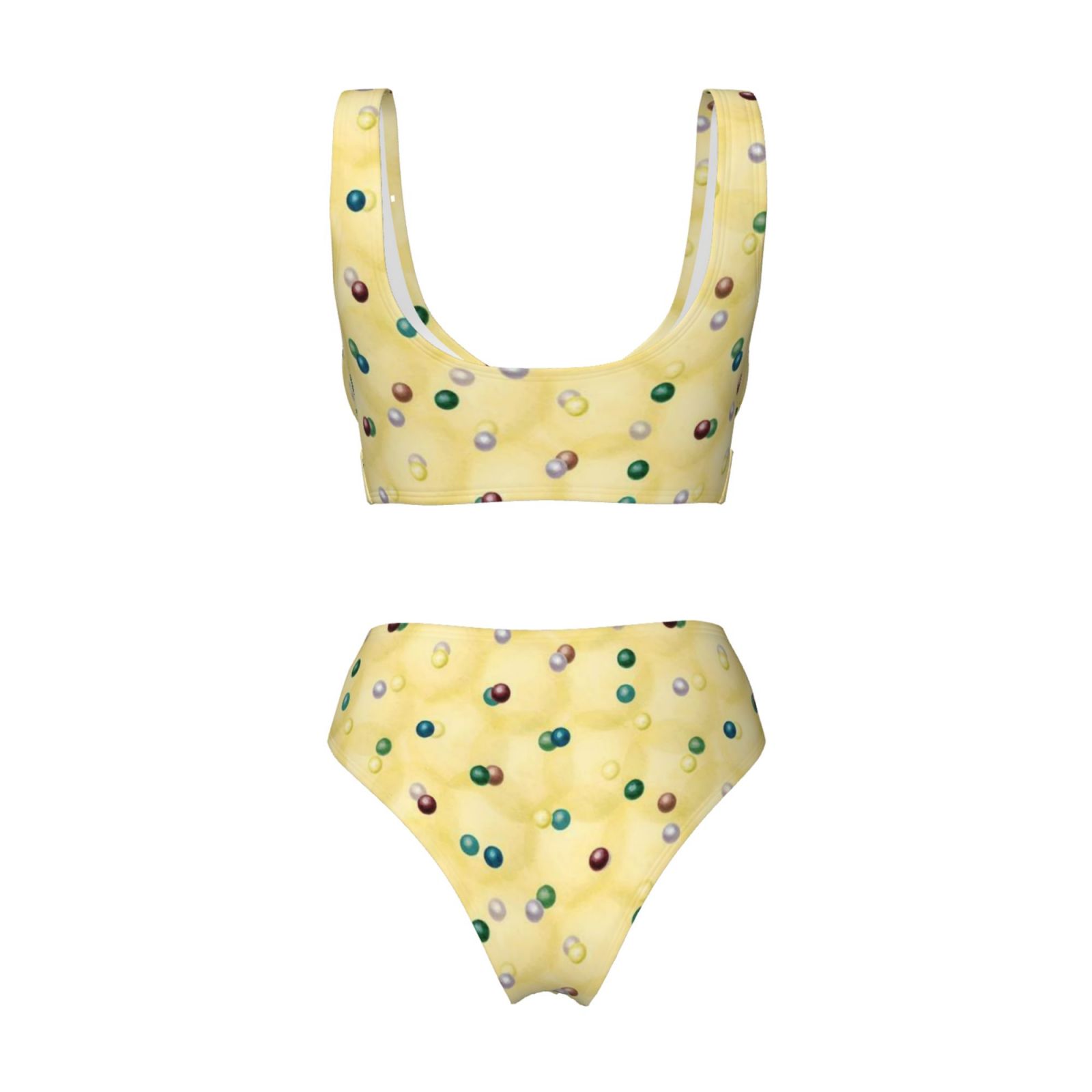 Women's two-piece cross bikini