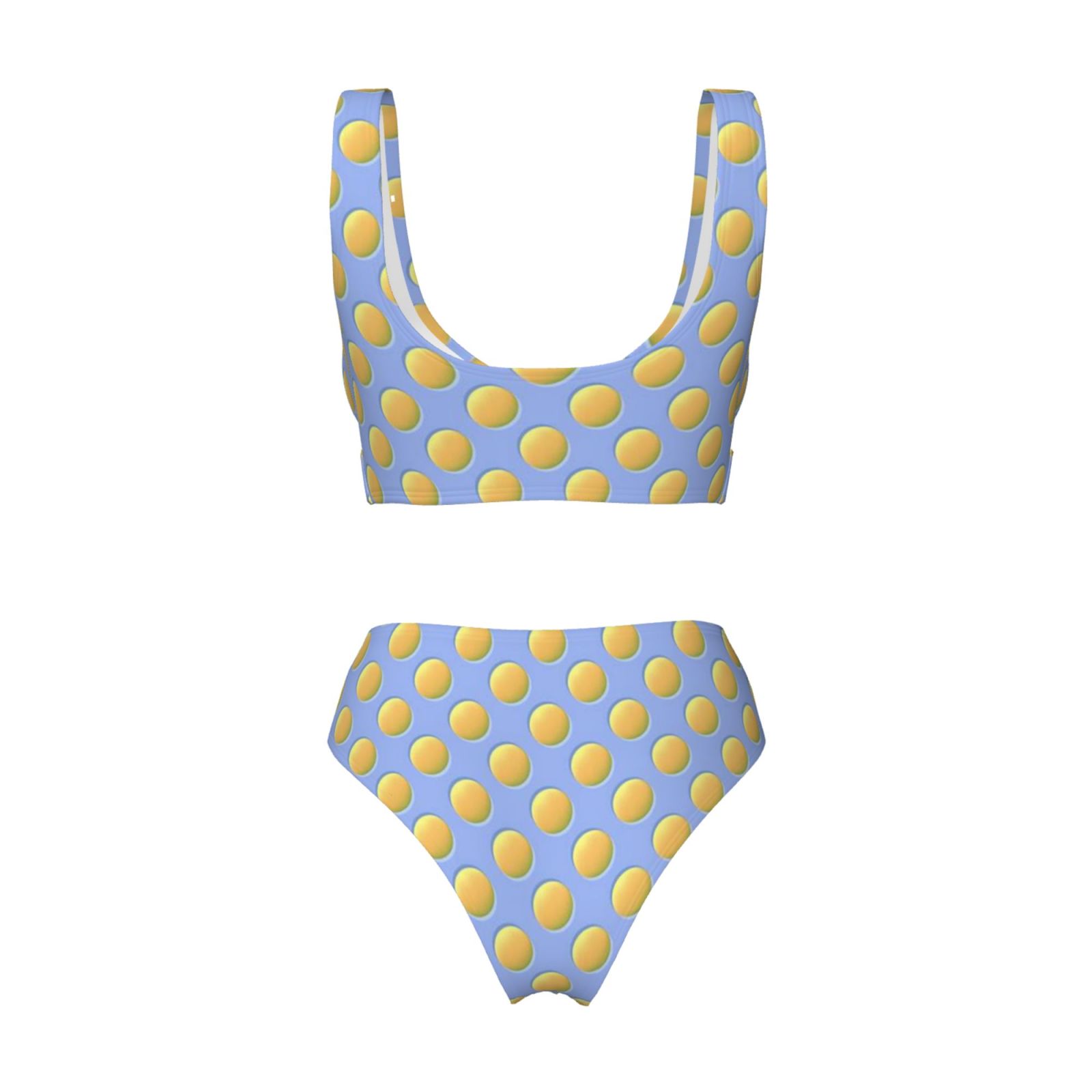 Women's two-piece cross bikini