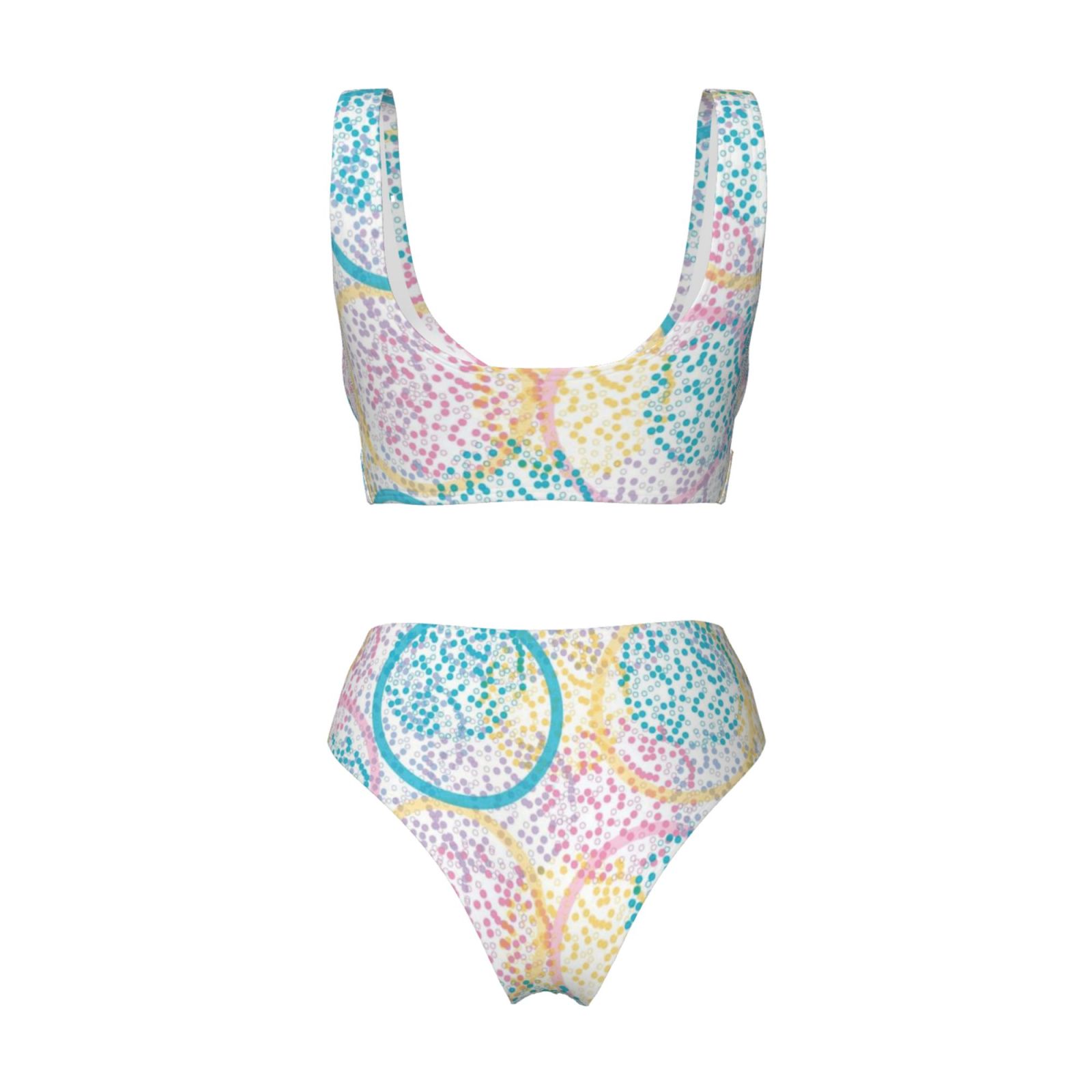 Women's two-piece cross bikini