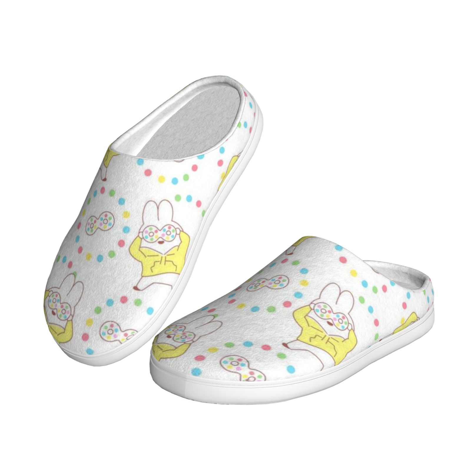 Adult TPR cotton slippers