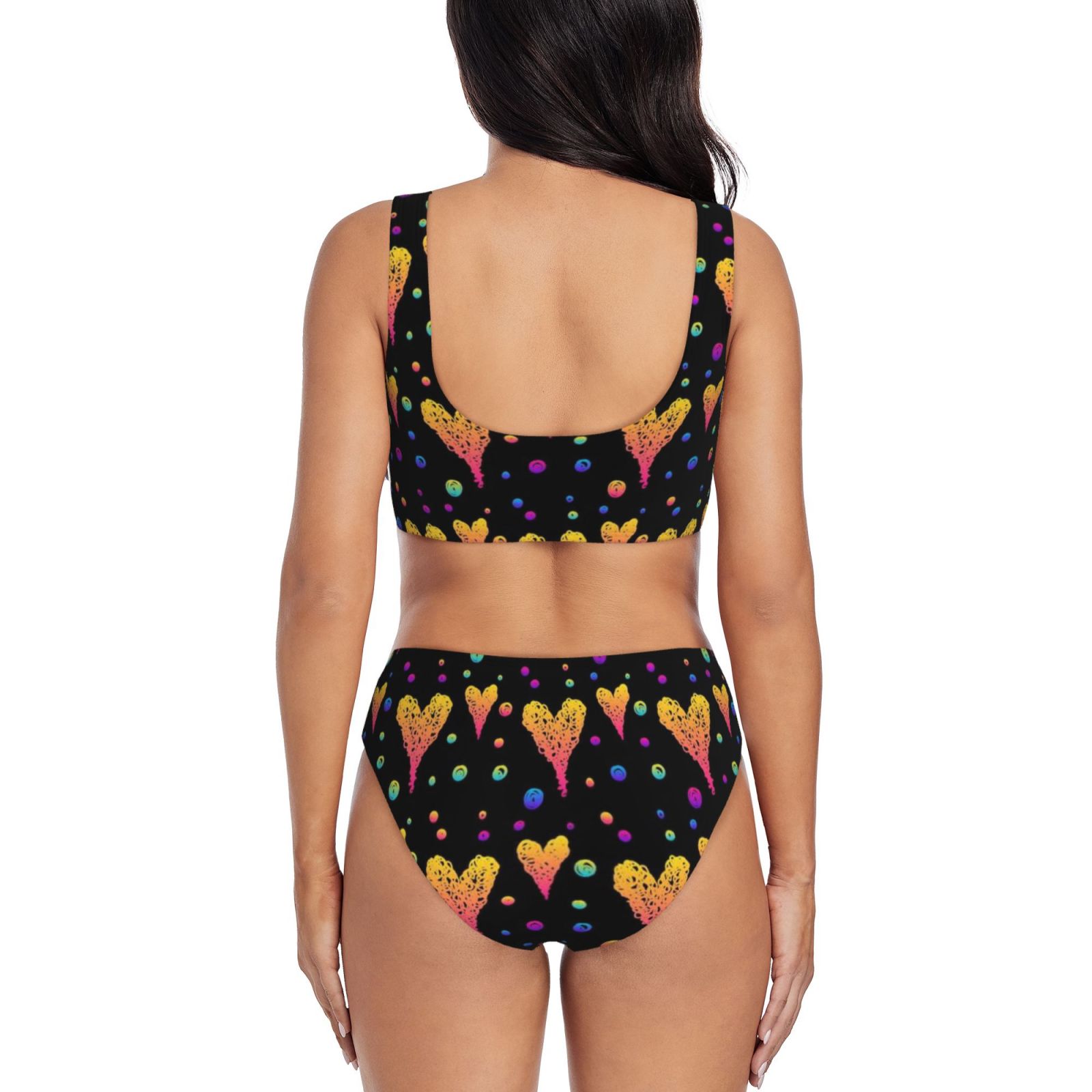 Women's two-piece cross bikini