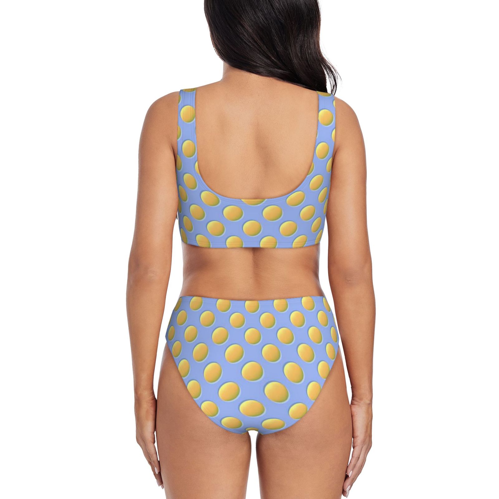 Women's two-piece cross bikini