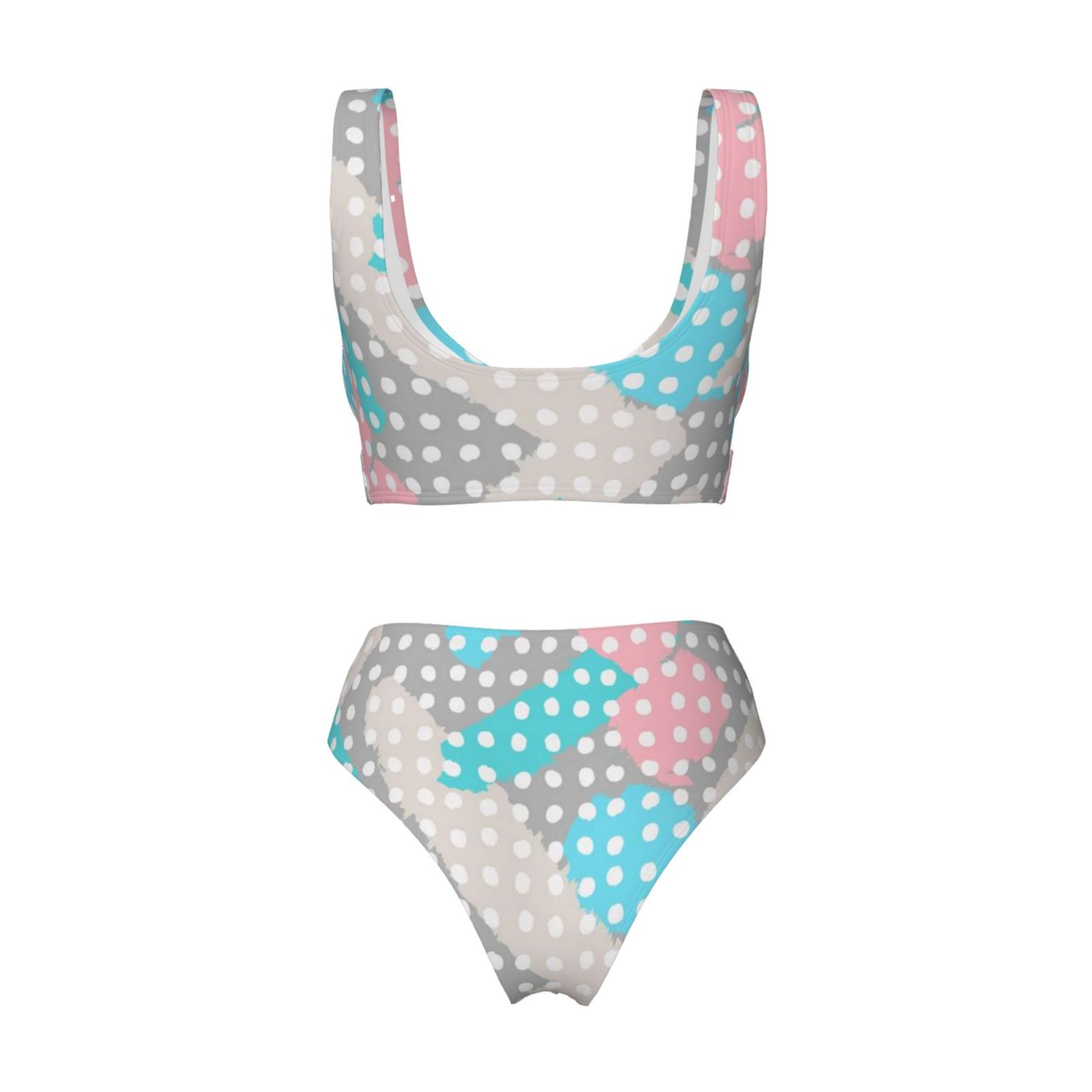 Women's two-piece cross bikini