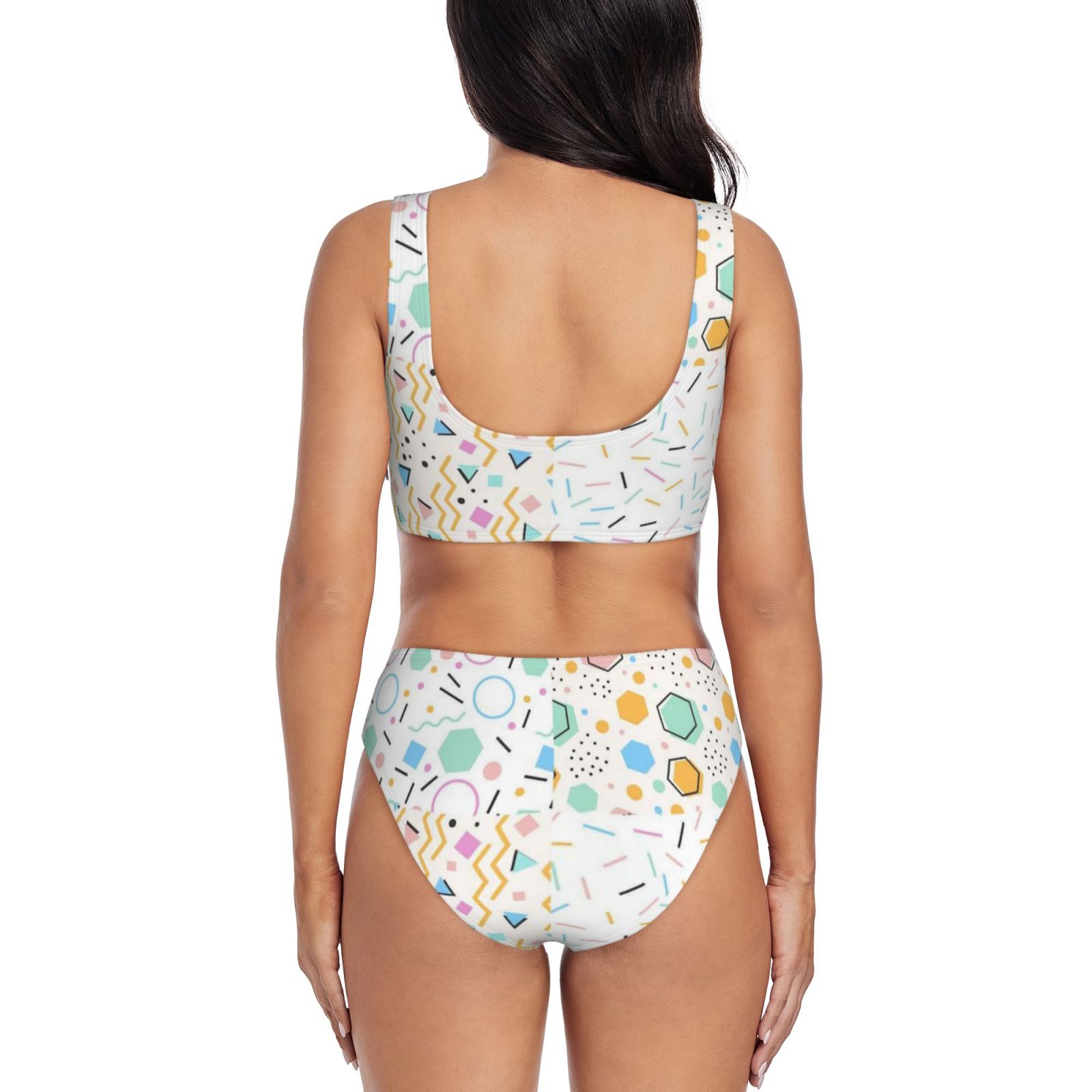 Women's two-piece cross bikini