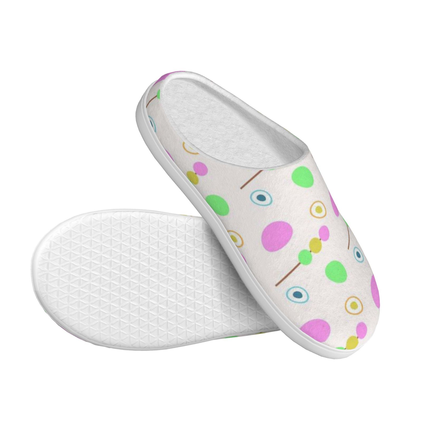 Adult TPR cotton slippers